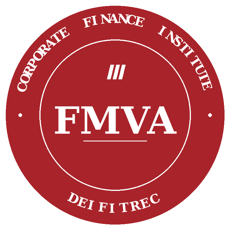 FMVA · Financial Modeling & Valuation Analyst